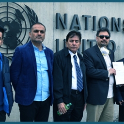 BHRC submits a memorandum on Balochistan to the UN High commissioner for Human Rights following a protest in Geneva
